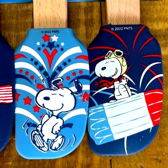 Peanuts 4th of July Mini Spatula Set - Picture 3 of 4
